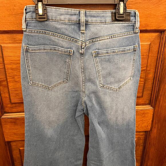 PTCL Rue Bling Out High Rise Stretch Straight Leg Denim sz 25 Studded Jeans - Picture 11 of 16